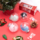 Plastic Ball Ornament Decoration HJEW-PH0001-27P-5