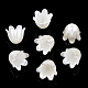 Spray Paint ABS Plastic Imitation Pearl Beads MACR-N013-001F-1