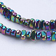 Chapelets de perles en hématite synthétique sans magnétiques G-J382-2x4x2mm-A03-2