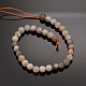 Natural Multi-Moonstone Faceted Round Beads Strands G-P088-70-10mm-2