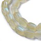 Synthetic Moonstone Beads Strands GLAA-F090A-F05-3