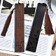 CRASPIRE Wood Bookmark 2 Colors Bamboo & Plum Blossom Engraved Book Mark Gifts Traditional Bookmarks with Tassel Pendant for Book Lovers Teacher Students AJEW-CP0001-78E-6