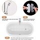 Самоклеющиеся нескользящие наклейки для ванны смешанной формы DIY-GA0001-15-6
