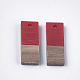 Colgantes de resina y madera de nogal RESI-S358-79E-2