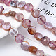 Natural Fire Crackle Agate Beads Strands G-S359-372-4