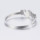 304 Stainless Steel Bangles BJEW-I255-62P-3