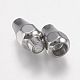 304 Stainless Steel Magnetic Clasps STAS-O114-025D-P-3