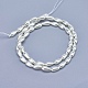 Perle di perle di vetro di grado A verniciate a forma di goccia HY-AB416-EM099-4