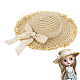Strohhut für Puppen&nbsp;DOLL-WH0002-42A-1