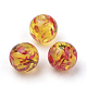 Perles d'ambre d'imitation de résine RB660Y-12mm-2-1