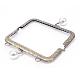 Iron Purse Frame Handle with Solid Color Acrylic Beads FIND-S092AB-D01-3