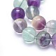 Natural Fluorite Beads Strands G-I249-B02-03-3