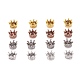 16 pièces 4 couleurs perles en alliage de style tibétain FIND-FS0001-09M-1