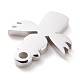304 Stainless Steel Charms STAS-Y002-14P-3
