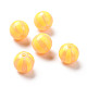 Opaque Acrylic Beads OACR-M003-03-4