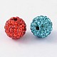 Perles de disco ball avec grade A strass RB-Q102-M-2