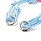 Polyester & Spandex Cord Bracelet Sets BJEW-JB06367-03-5