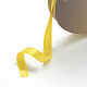 サテンリボン  シングルフェイスサテンリボン  パーティーの飾りのための素晴らしい  ゴールド  1/4インチ（6mm）  100ヤード/ロール（91.44メートル/ロール） SRIB-RD6mmY-650-2
