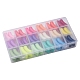 72 pz 18 colori perline acriliche opache MACR-FS0001-49-2