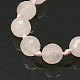 Chapelets de perles en quartz rose naturel X-G-G472-4mm-03-1