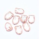 Perlas naturales abalorios de agua dulce cultivadas PEAR-G005-11RG-1