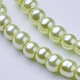Chapelets de perles en verre nacré HY-4D-B04-2