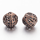 Iron Filigree Beads E589Y-NFR-2