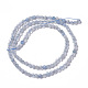 Chapelets de perles en aigue-marine naturelle G-F596-26-3mm-2