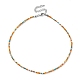 Verre collier de perles NJEW-Z029-05G-1