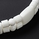 Opaque Glass Beads Stretch Bracelets BJEW-I296-03-2