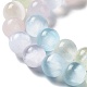 Natural Selenite Beads Strands G-D071-01B-3