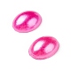 Cabujones de perlas de imitación de plástico ABS SACR-R755-8x6mm-ZM-4