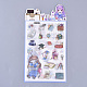 Cute Cartoon Girl Scrapbook Stickers DIY-S037-18A-1