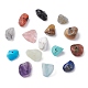 180g 15 styles de perles de pierres précieuses mixtes naturelles et synthétiques G-FS0005-73-3