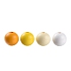 160Pcs 4 Colors Farmhouse Country and Rustic Style Painted Natural Wood Beads WOOD-LS0001-01H-2