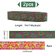 Polyesterbänder im ethnischen Stil OCOR-WH0079-66A-2