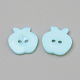 2-Hole Acrylic Buttons BUTT-Q037-05G-2