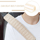 OLYCRAFT 4Pcs Beige Car Seatbelt Covers 12 Inch Universal Car Seat Belt Pads Cover Beige Seatbelt Shoulder Pad Cover Automotive Seatbelt Cover for Cars Trucks Accessories AJEW-OC0003-74A-5