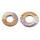 Handmade Reed Cane/Rattan Woven Linking Rings X-WOVE-S119-16A-3
