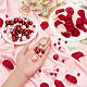 Benecreat-florero de pétalos de rosa de seda artificial DIY-BC0006-38-3