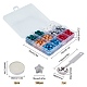 Craspire 183pcs kits de fabricación de sellos de diy DIY-CP0004-39-3