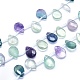 Chapelets de perles en fluorite naturel G-O170-97-1