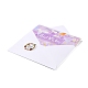Papier rectangle cartes de vœux DIY-C025-04-3