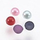 Cabujones de perlas de imitación de plástico ABS X-SACR-S738-2mm-M-2