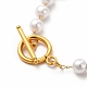 Collane di perline di plastica imitazione perla NJEW-P275-02G-2