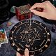 Creatcabin diy étoile de david planche à pendule radiesthésie divination kit de fabrication DIY-CN0002-38-3