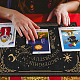 Ahandmaker スピリットボードタロットカードホルダー振り子ボードタロットカードディスプレイスタンド魔女占いツール  魔女の個性的ギフト  祭壇の装飾  12