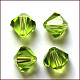Abalorios de cristal austriaco de imitación SWAR-F022-10x10mm-252-3