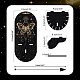 Kit de fabrication de divination pendule craspire diy DIY-CP0008-32B-2