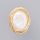 Perle naturelle baroque perle keshi X-PALLOY-JF00408-2
